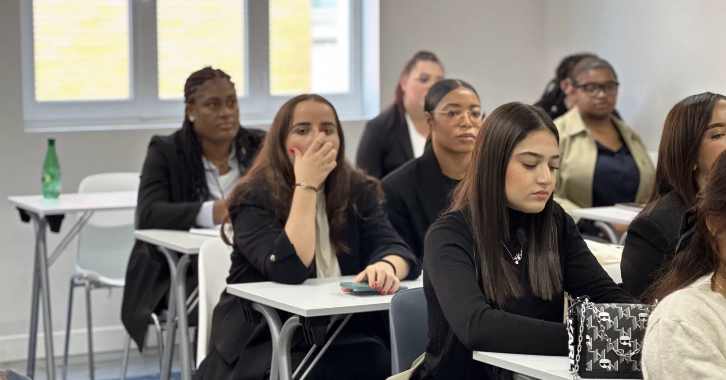 étudiants en examen